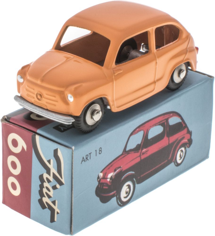 Fiat 600 Berlina - Orange Mercury Collection by Hachette - John